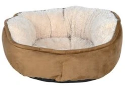 Trixie Lit Pour Chien Othello Rond Beige Et Marron