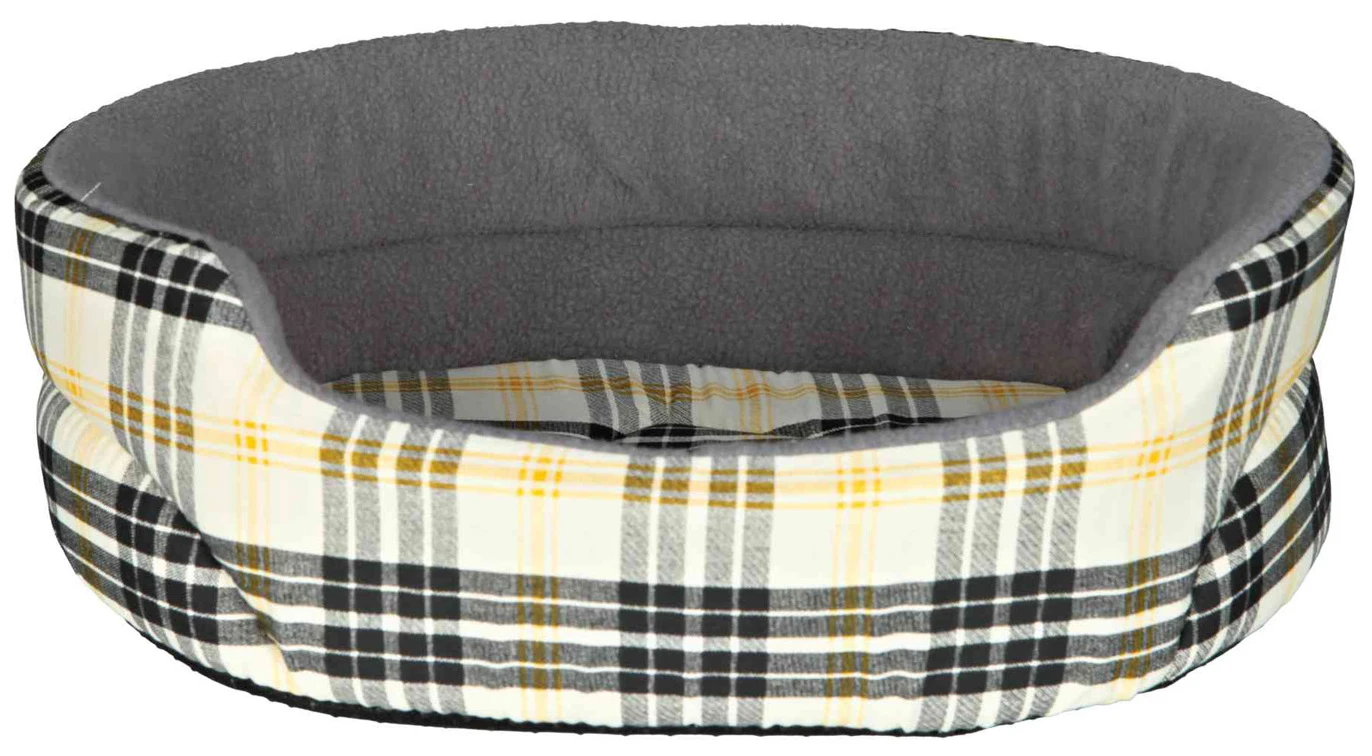 Trixie Lit Pour Chien Lucky Oval Beige Et Gris 3 Trixie Lit Pour Chien Lucky Oval Beige Et Gris