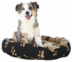 Trixie Lit Pour Chien Rond Sammy Beige Et Noir -lacompagniedesanimaux 48955 pho pro dog clip 37681 37683 1 2