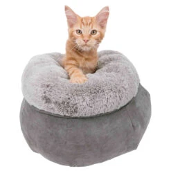 Trixie Lit Elsie Rond Gris Clair 7 Trixie Lit Elsie Rond Gris Clair -lacompagniedesanimaux Cama Redonda Elsie Gris Claro 646f71c8bb0db