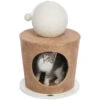 Trixie Grotte à Boule à Gratter Taupe Pour Chats -lacompagniedesanimaux Cueva Bola Rascadora Taupe para Gatos 646ccd6ed868c