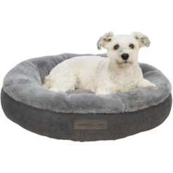 Trixie Lit Rond Liano Gris -lacompagniedesanimaux PHO PRO DOG CLIP 37977 1