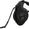 Trixie Flexi Laisse à Enrouleur Giant Black 8 M -lacompagniedesanimaux flexi giant black edition