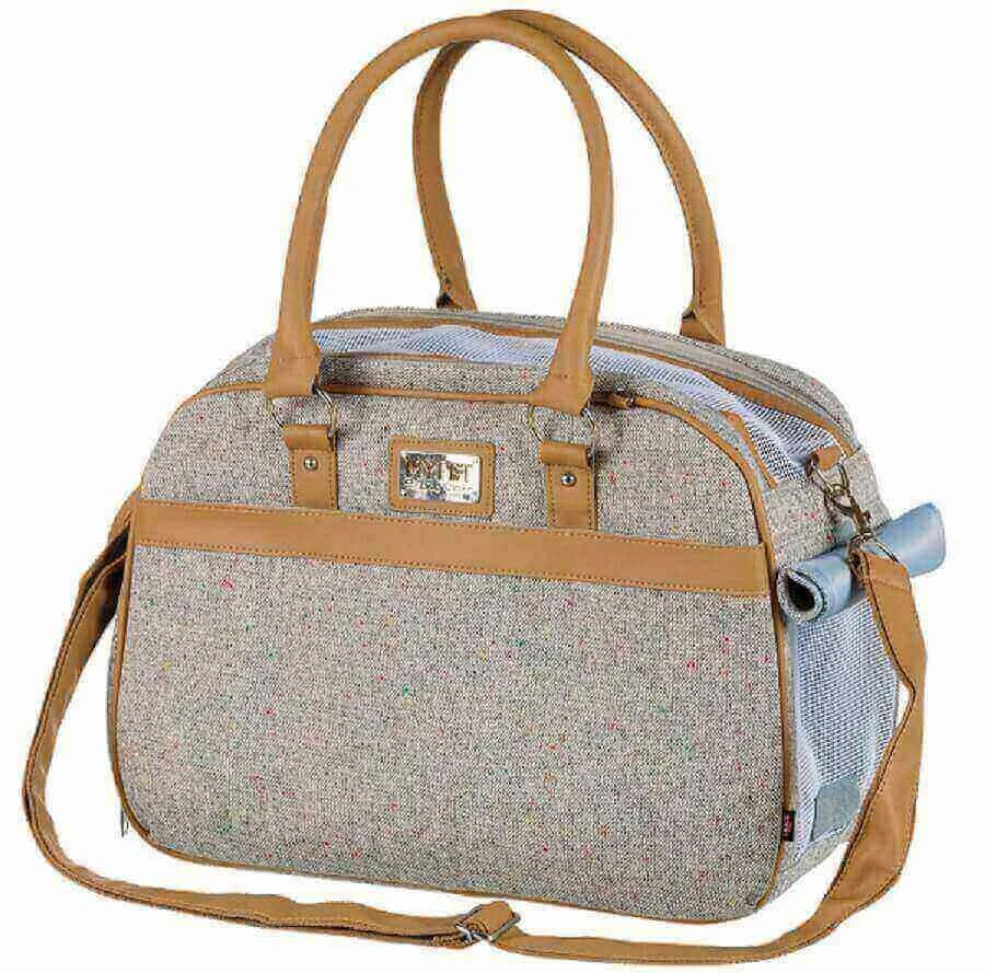 Trixie Sac Helen Gris Tissu 19 X 28 X 40 Cm