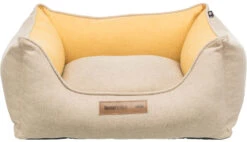 Trixie Lit En Toile Rectangulaire Sable Et Jaune