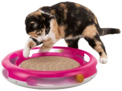 Trixie Jouet Pour Chat Race & Scratch -lacompagniedesanimaux modificar juguete para gatos race scratch plastico o37cm 8