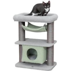 Trixie Arbre à Chat Junior Lunito Gris 71 Cm -lacompagniedesanimaux trixie arbre a chat junior lunito gris 71 cm 7
