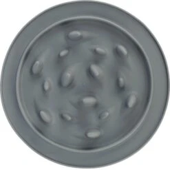 Trixie Assiette Anti-glouton Gris Ø 24 Cm