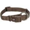 Trixie Collier Premium Noisette XXS-XS -lacompagniedesanimaux trixie collier premium noisette xxs xs