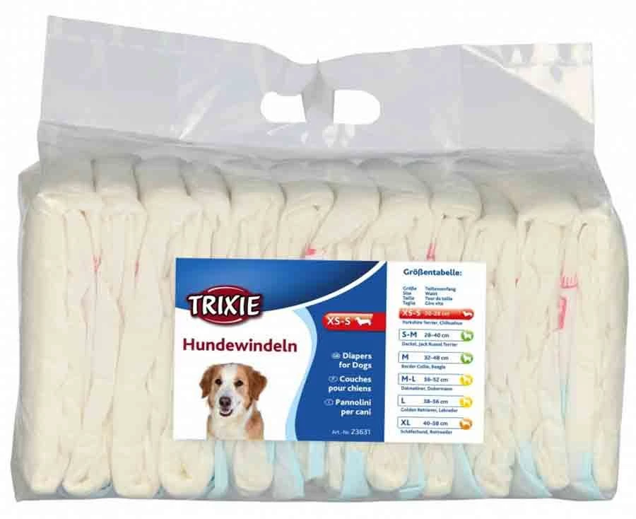 Trixie Couches Pour Chiens Femelles XS-S 3 Trixie Couches Pour Chiens Femelles XS-S
