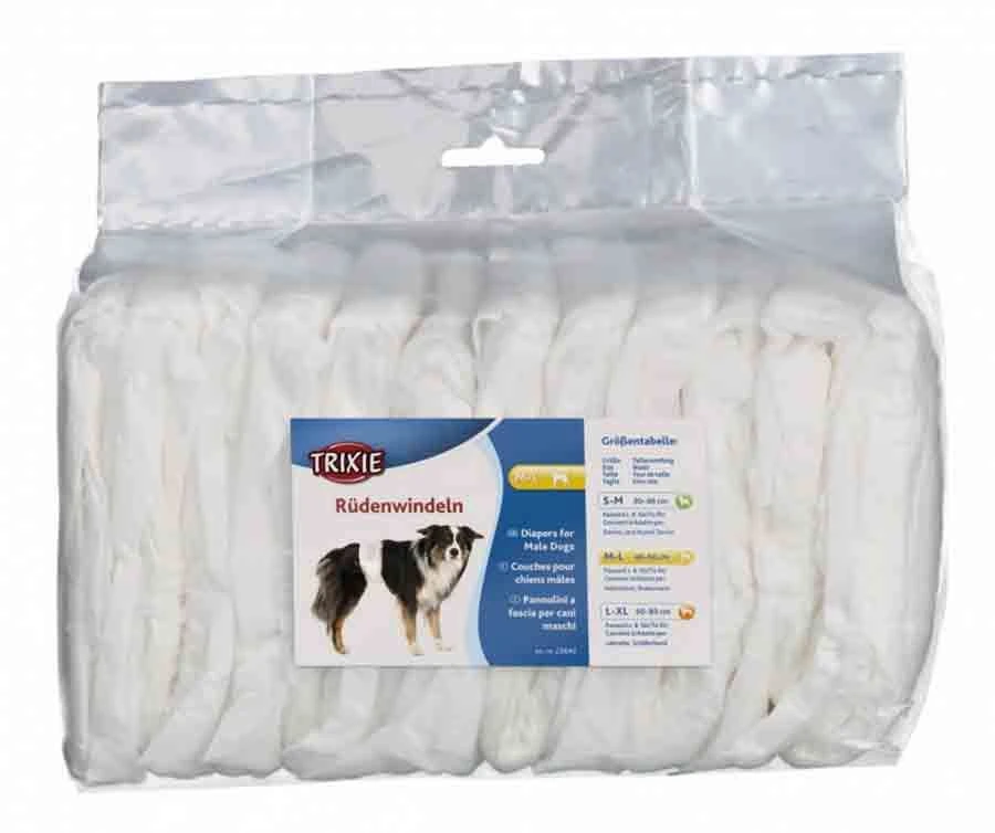 Trixie Couches Pour Chiens Mâles M-L 3 Trixie Couches Pour Chiens Mâles M-L