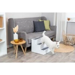 Trixie Escalier En MDF Et Feutre 40 × 38 X 45 Cm