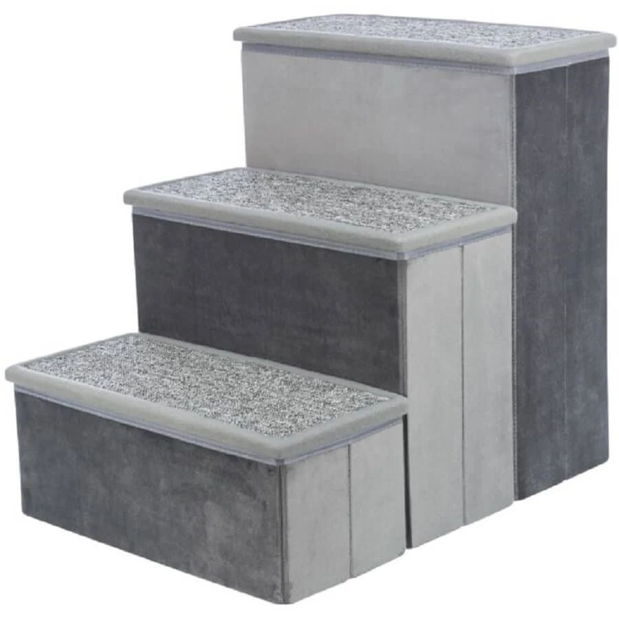 Trixie Escalier Pliable Gris 34 X 45 X 50 Cm 4 Trixie Escalier Pliable Gris 34 X 45 X 50 Cm – Image 2