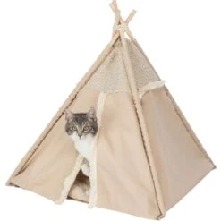 Trixie Tipi Boho Pour Chat 55 X 65 X 55 Cm -lacompagniedesanimaux trixie tipi boho pour chat 55 x 65 x 55 cm 3