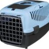 Trixie Box De Transport Capri 2 Bleu XS-S -lacompagniedesanimaux trixie box de transport capri gris fonc bleu taille 2