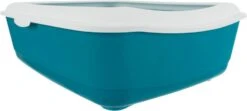 Trixie Bac à Litière Classic Pétrole/blanc 37 X 15 X 47 Cm 5 Trixie Bac à Litière Classic Pétrole/blanc 37 X 15 X 47 Cm -lacompagniedesanimaux trixie classic bac liti re turquoise 47cm 1