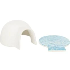 Trixie Igloo Avec Plateau Rafraîchissant Pour Rongeurs -lacompagniedesanimaux trixie igloo avec plateau rafra chissant pour rongeurs2 1