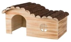 Trixie Natural Living Maison Hanna En Bois Flammé Chinchillas Et Cochons D'inde