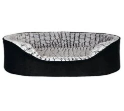 Trixie Vital Lit Lino 110 × 92 Cm Noir/gris -lacompagniedesanimaux vital lit lino 1 1