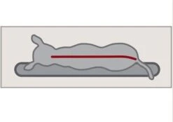 Trixie Vital Lit Lino 110 × 92 Cm Noir/gris -lacompagniedesanimaux vital lit tonio2 2 1 1